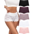 thumbnail image 1 of Pantalones cortos de encaje para niño ALL OF SHE para mujer, paquete de 5, 1 of 8