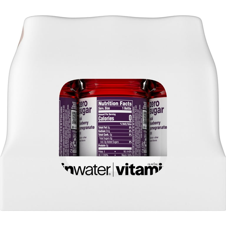 vitaminwater XXX Acai-Blueberry-Pomegranate 20 fl oz, 12pk