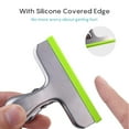 thumbnail image 4 of Clearance!Silicone Stainless Steel Sealing Clip 1 Pack Chip Bag Clips Covered with Silicone - No More Sharps Edges - Food Bags Clips - Air Tight Seal, Heavy Duty(Green), 4 of 5