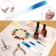 thumbnail image 3 of Kit de manicura con lima de uñas de 3 piezas, limas de vidrio para uñas naturales como regalo de cumpleaños para mujeres, 3 of 6