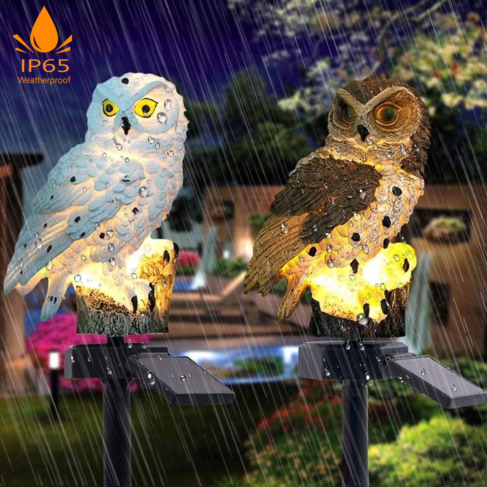 EEEKit LED Garden Solar Lights Owl Shape - OWL LED Decorative