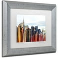 thumbnail image 2 of Trademark Fine Art "Urban Stretch NYC III" Canvas Art by Philippe Hugonnard, White Matte, Silver Frame, 2 of 4