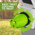 thumbnail image 5 of Leisure Cords 30A Male to 50Amp Female Twist Adapter RV Locking Power Cord Male to Female Camper Generator Cable Adapter Electrical Converter Plug, 5 of 9