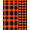 Orange, Pattern 1, variant on ODIKA 2x3 Machine Washable Non-Slip Area Rug, Gingham Accent featuring Classic Checkered Design High Traffic Rug, Orange, 511288