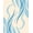 Blue, Pattern 4, variant on ODIKA 4'x6' Machine Washable Non-Slip Area Rug, Swirling Cloud Formation Abstract Art High Traffic Rug, Ivory, 658364