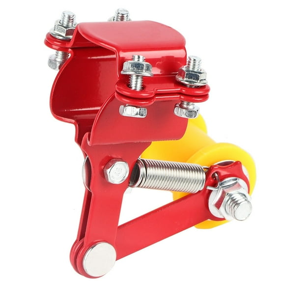 Adjuster Chain Tensioner Bolt On Roller Motorcycle Modified Accessories Universal Tool for Bike Adjusting Chain Tensio[Red]