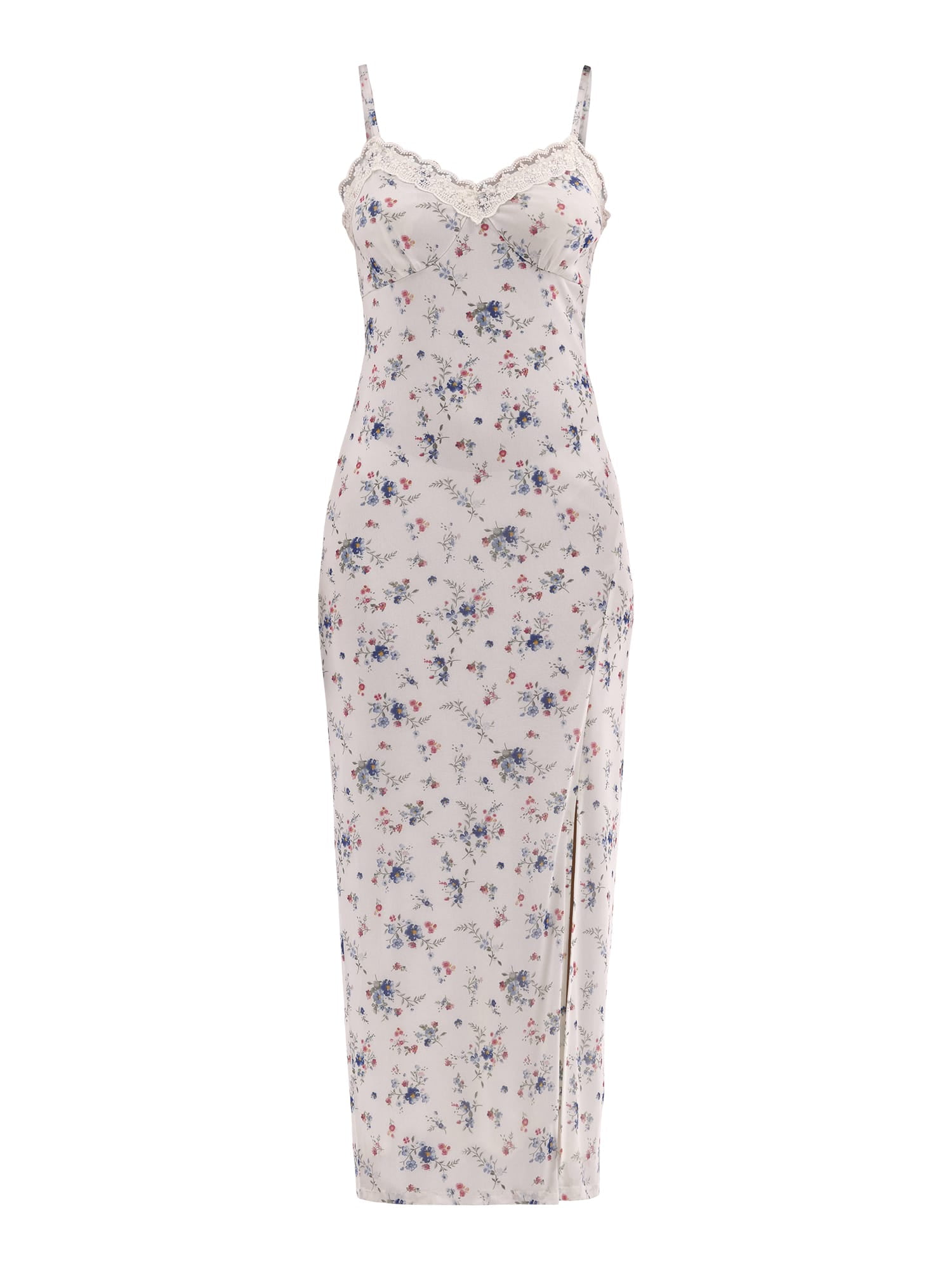 No Boundaries Lace Trim Maxi Mesh Dress for Women, Sleeveless, Fitted,  46-inch Maxi - Walmart.com