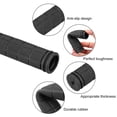thumbnail image 4 of Mango Puños, Antideslizante Goma Manillar Puños para Cable Máquina, Resistencia Banda Mango, Gimnasio Equipo, Negro 4 Juegos Unique Bargains puños y accesorios para bicicletas, 4 of 5