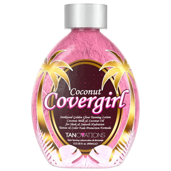 Loción bronceadora Ed Hardy Coconut Covergirl Sunkissed 400 ml