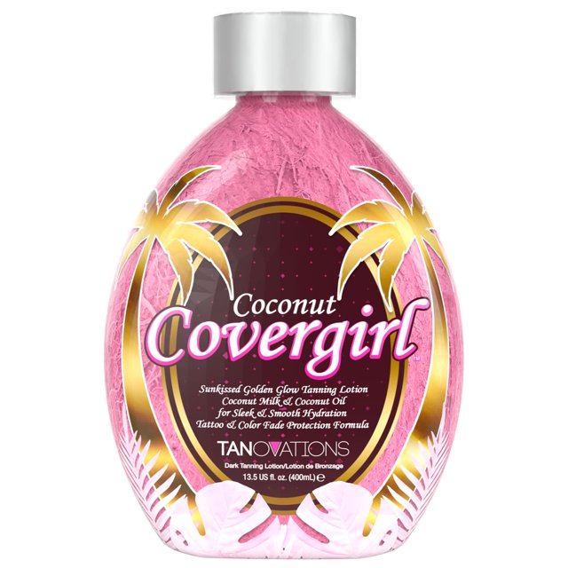 Loción bronceadora Ed Hardy Coconut Covergirl Sunkissed 400 ml