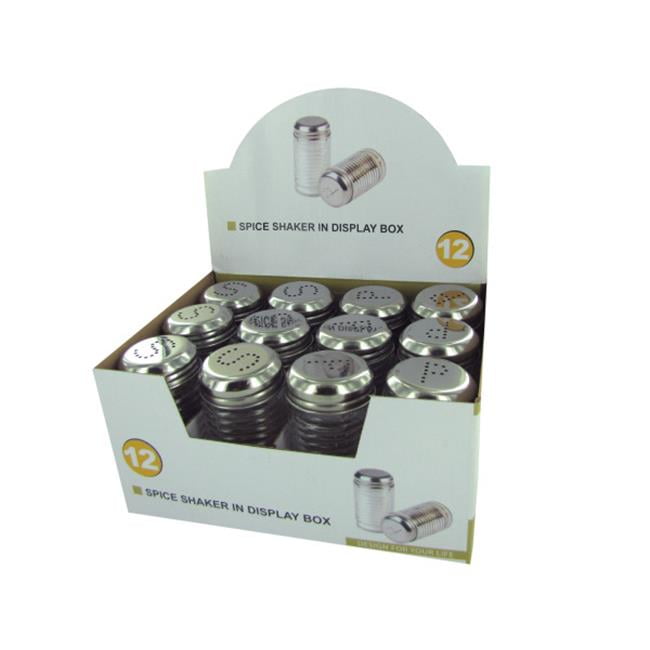 Bulk Buys HA26172 Glass Salt and Pepper Shakers