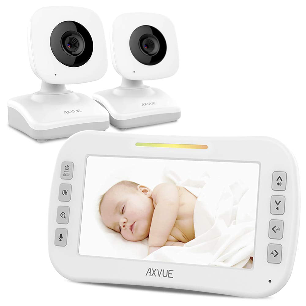 Video Baby Monitor with Two Cameras and 