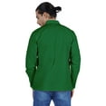 thumbnail image 5 of Atasi Indian Mens Henley Shirt Long Sleeve Casual Mandarin Collar Short Kurta, 5 of 7