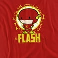 thumbnail image 2 of DC Comics Flash T-Shirt Flash Chibi Unisex Graphic Tee For Men & Women, 2 of 7