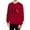 Red, variant on Valentine's Day Print O Neck Casual Long Sleeve Crewneck Fit Pullover Top (boy） Ladies Sweatsuits Jacket Women Suits Women Drawstring Waist Sweatshirt Women Womens Sweatshirts Hoodies Hot Hoodie Color