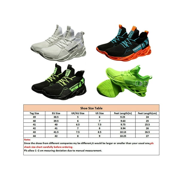 Chaussures de sport Reactive Athletic Works pour hommes Pointures 7-13