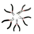 INTBUYING 5pc Steel Jewelers Pliers Set for Jewelry Making, Beading & Wire Wrapping