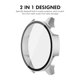 thumbnail image 2 of For Huawei Watch GT 5 46mm ENKAY Hat-Prince 2-in-1 Rubberized Hard PC Frame with 9H Tempered Glass S, 2 of 5
