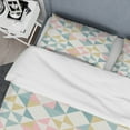 thumbnail image 4 of Designart 'Diamond Retro II' Mid-Century Modern Duvet Cover Set, 4 of 4