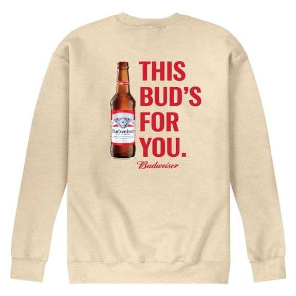 Budweiser - This Buds For You - Men's Crew Fleece Sweatshirt