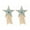Lake green, variant on Womens Pentagrams Tassels Nipple Covers Adhesive Pasties Rave Breast Petals