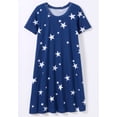 thumbnail image 2 of Woman Within Plus Size Perfect Short-Sleeve Crewneck Tee Dress, 2 of 6