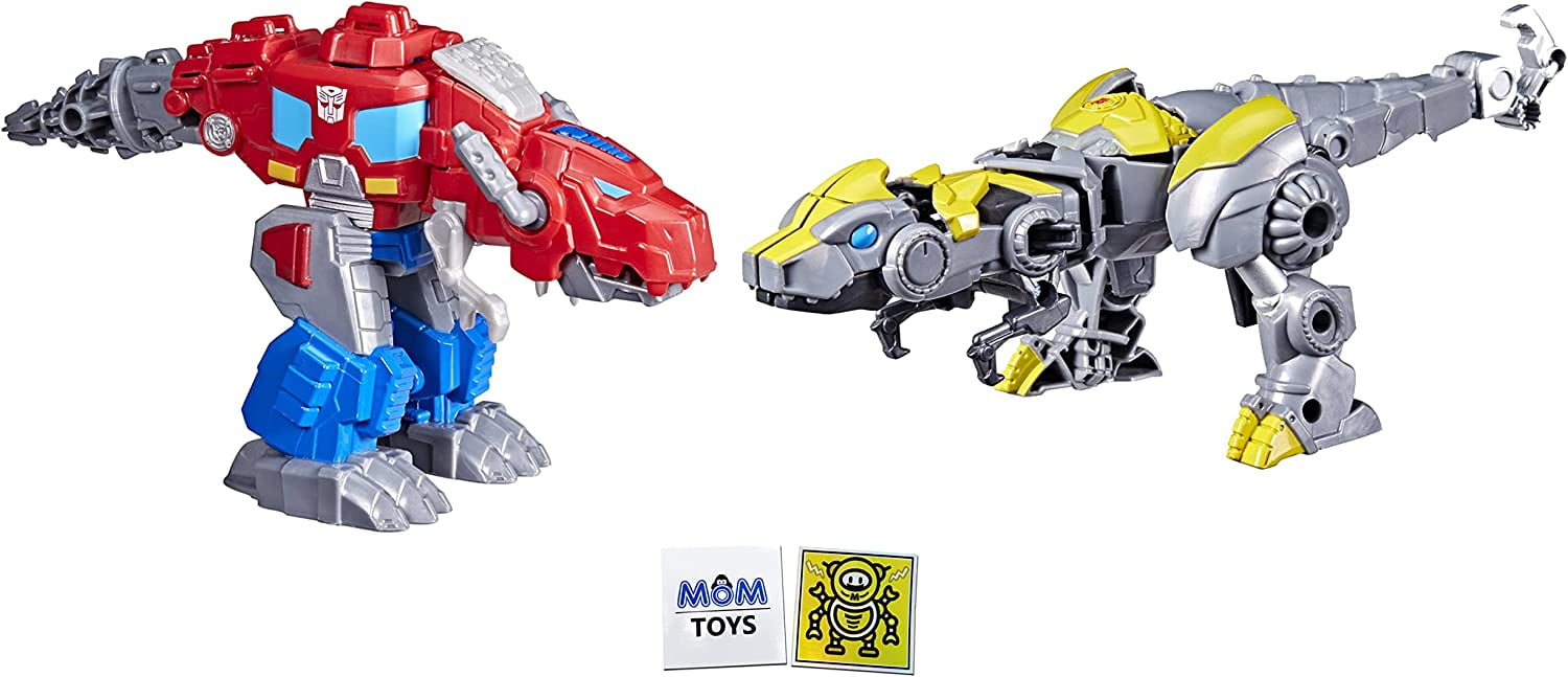 Transformers Dinobot Adventures Dino Optimus and Bumblebee 2Pack