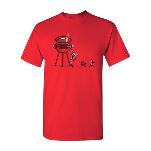 Randy Otter BBQ Escape DT Adult T-Shirt Tee