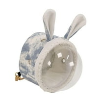 Bothyi Guinea Pig Carrier Backpack Lightweight Cage for Bunny Ferrets Small Animals Blue