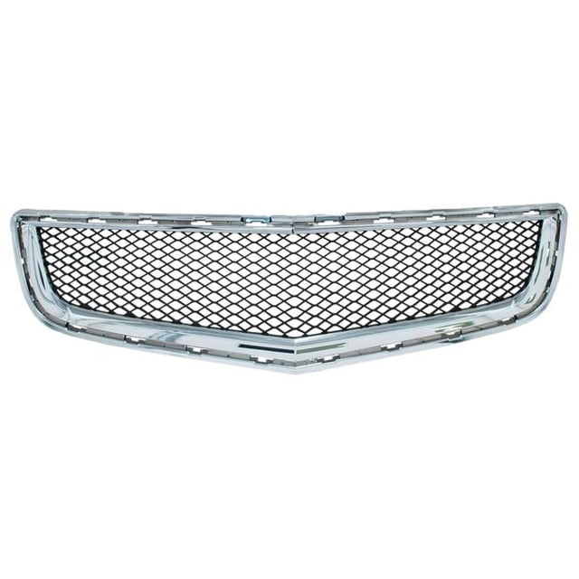 Parrilla Chevrolet Traverse 2009 A 2011 Generica Defensa Central Filo cromado