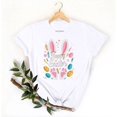 thumbnail image 4 of VBTAPA Short Sleeve Tops for Women 2025 Easter Christian T-shirts Jesus Cross Print Graphic Tees Novelty Holiday Blouse Limited Time Sales of Today White S, 4 of 6