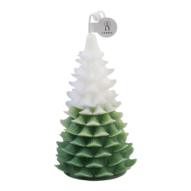 CEHVOM Christmas Tree Aromatic Candle Decoration Soybean Wax Creative Gift Box Decorative Christmas Candle Clearance