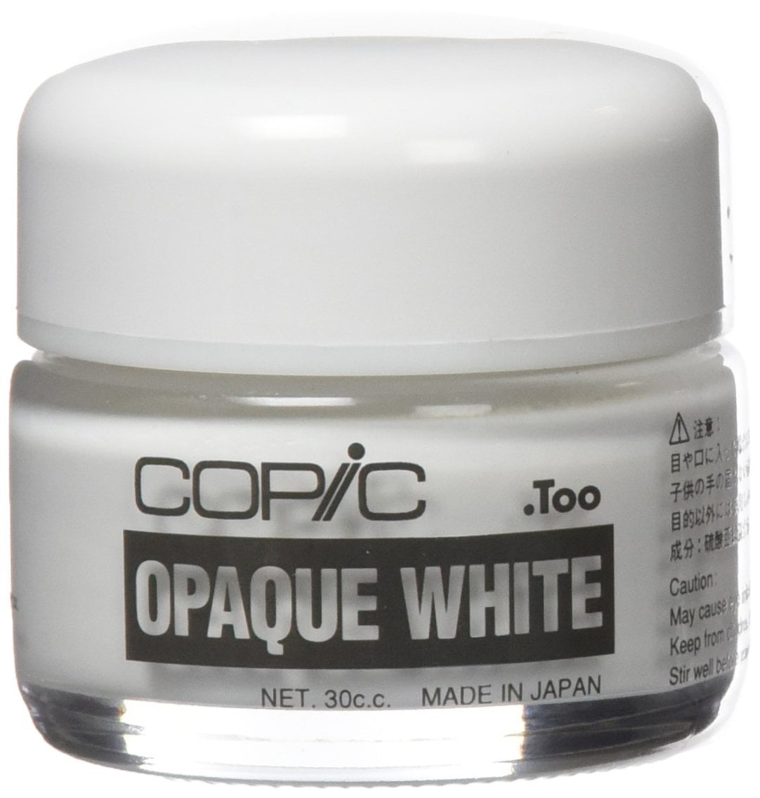 NEW Too Copic Opaque White Pigment 30cc MADE IN JAPAN