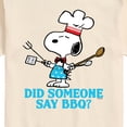 thumbnail image 3 of Peanuts - Snoopy Did Someone Say BBQ? Short Sleeve Graphic T-Shirt, 3 of 6