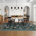 thumbnail image 5 of Washable Runner Rug Modern Insect Floral Print Area Rug Mushroom Carpet for Kitchen Stain Resistant Carpet with Non-Slip Backing Low Pile Floor Cover for Hallway Laundry Bedroom, 5 of 7