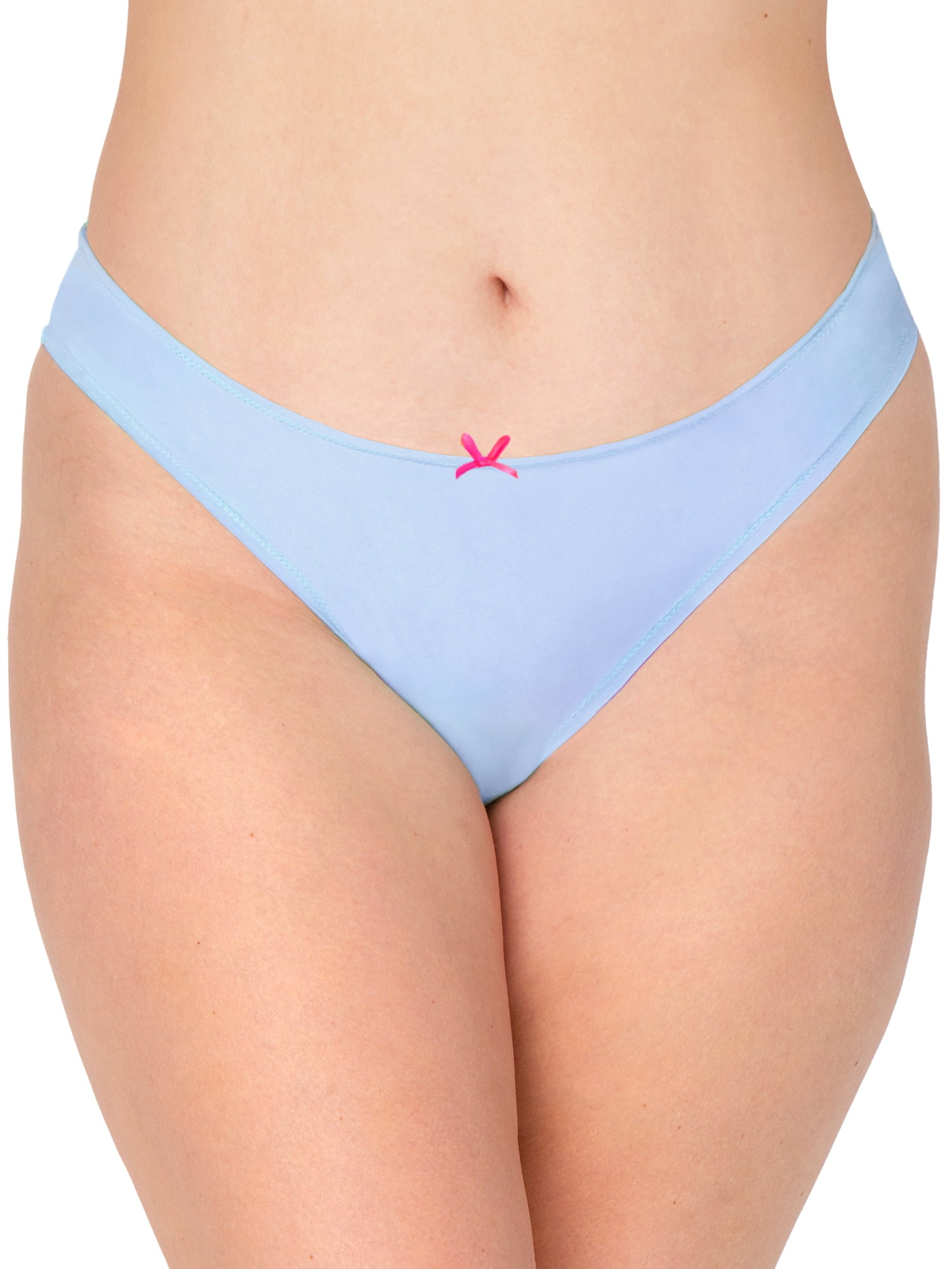 Nobo No Show Ruffle Tanga Panty Panty, 2-Pack NB518PK