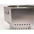 thumbnail image 3 of Dragonfire Wood/pellet Firepit 22In Stainless Steel With Grate And Carry Cover, 3 of 5