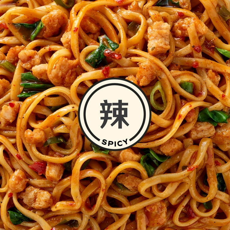 Mings Frozen Asian Noodles Spicy Dan Dan Microwave Meal, 10 oz
