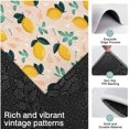 thumbnail image 3 of Yellow Lemon Fruits GreenLeaves Pattern Kitchen Rugs Sets Of 3,Kitchen Runner Rugs Non Skid Washable,Decorative Kitchen Floor Mats for Kitchen,Sink,Laundry,17"x30"+ 17"x47" + 17"x59", 3 of 6