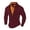 A-Red963, variant on Bibifish Mens Polo Shirts Two Piece Layered Design Long Sleeve Shirts Slim Fit Party Wear Dressy Tops