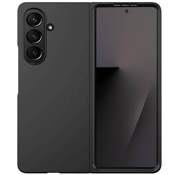 XPM for Samsung Galaxy Z Fold 7 Phone Case, Snap-On Flip Premium Matte Finish Slim Lightweight Protective PC Rubber TPU Hard Shell Cover for Galaxy Z Fold 7 (Black)