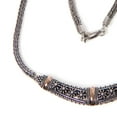 thumbnail image 2 of NOVICA Gold accent necklace, 'Denpasar Night', 2 of 5