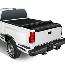Auto Drive Soft Roll up Truck Bed Tonneau Cover Fits 88-01 Chevy GMC C/K 1500 2500 3500 6.5' Bed