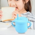 thumbnail image 1 of Dream Lifestyle Silicone Training Cup Sippy Cup with Straw for Baby, 1 of 8