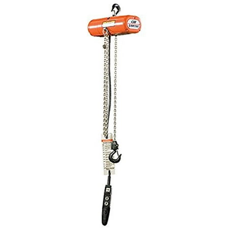 CM COLUMBUS MCKINNON 2106 SHOPSTAR ELEC CHAIN HOIST 600LB 230V 3PH12FPM