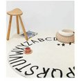 thumbnail image 3 of Alfombras suaves con alfabeto de 120cm para habitación de niños, alfombras antideslizantes lavables para juegos de aprendizaje, decorativas para sala de estar, 3 of 5