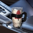 thumbnail image 5 of 40oz Tumbler,Beige Christmas Tree Pattern Insulated Tumblers with Removable Handle,Stainless Steel Double Vacuum Coffee Tumbler Cup with Straw for Home,Office,Travel,Party, 5 of 5