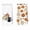 Black Cat Pumpkin, variant on Boho Floral Kitchen Towels Decorative Set of 2, Soft Absorbent Bohemian Dish Towels Tea Towels Hand Towels for Kitchen Drying Cleaning Decorations,Housewarming Gifts for Women, 16x24in