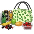 thumbnail image 3 of Disketp Broccoli Vegetables Bolsa Térmica Estampada, Bolsa Térmica Aislante para Almuerzo, Playa y Campamento, 3 of 6