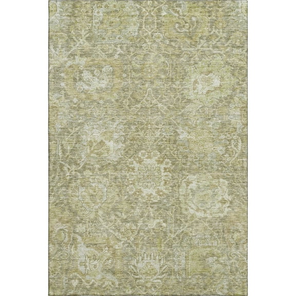 Dalyn Rugs Premium Machine Washable Mayfield AMF1101 Sage 3' x 5' Rug